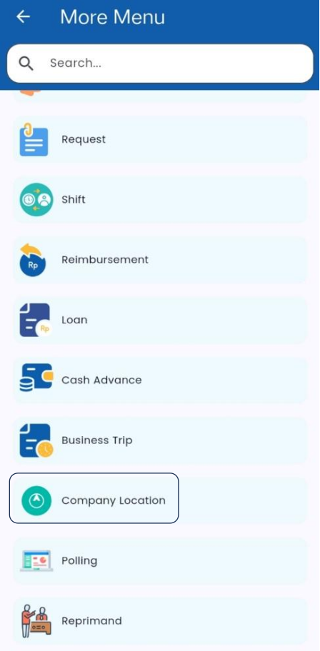 Fitur Company Location