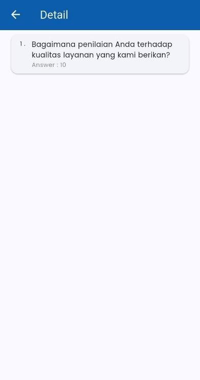 Tampilan Detail Polling