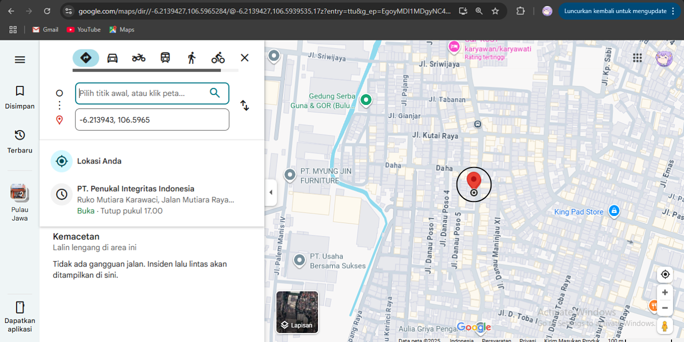 Fitur Attendance Maps