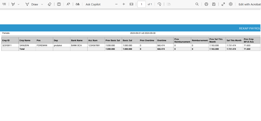 Laporan Salary Compare PDF